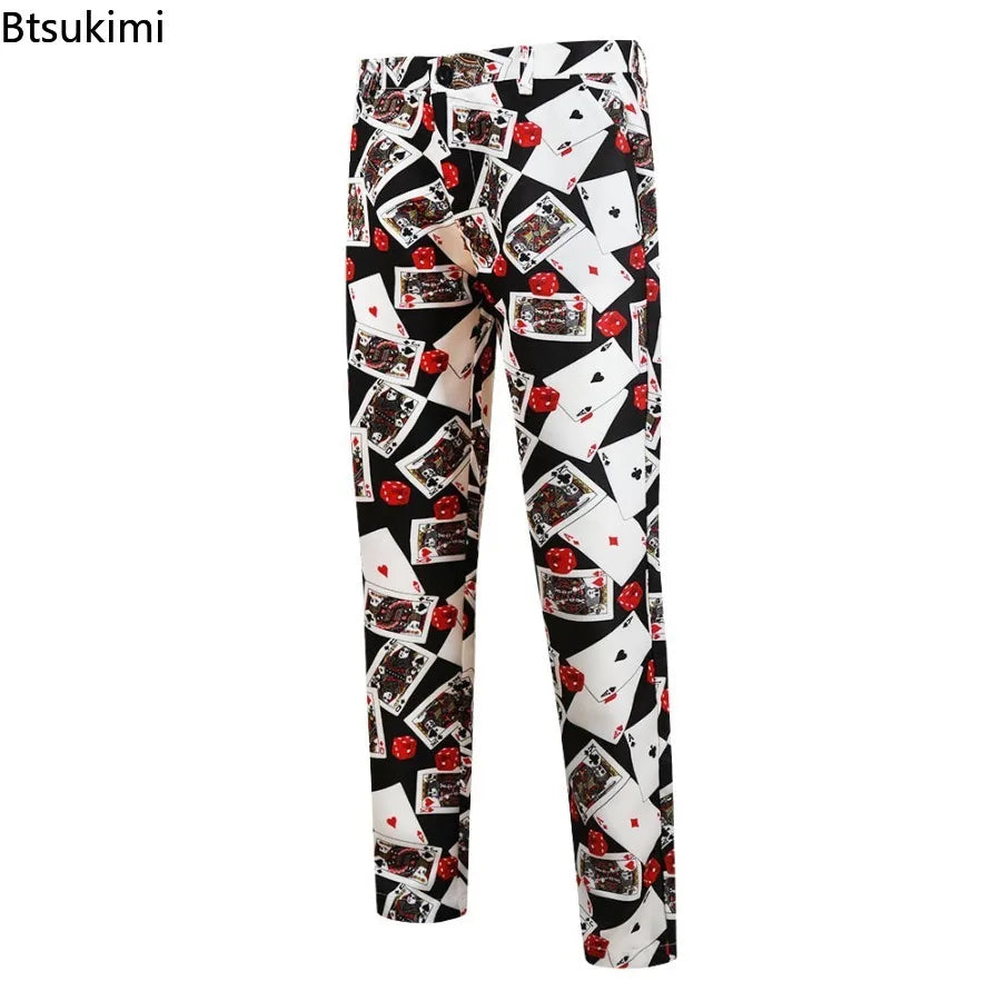 Men's Luxury Suit 3 Piece Fashion Business Party Mens Paisley Formal Suits Sets Jacket Vest Pants Slim Fit Dress Men Clothing