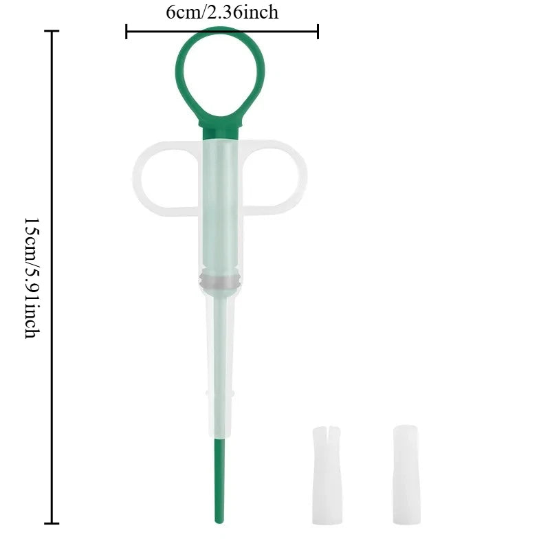 Pet Feeding Machine Feeding Rod Medical Syringe Gun Ball Pusher Dog Cat Puppy Feeding Kit Dog Accessories Pet Supplies