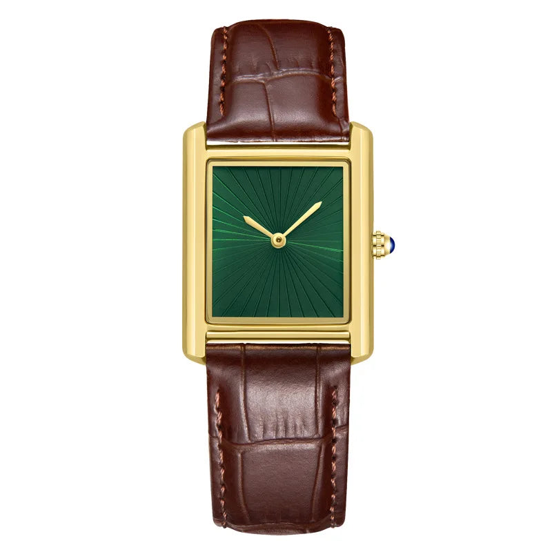 Reloj Top Brand Couple's Watches for Men and Women New Fashion Leather Strap Waterproof Quartz Wristwatch Gifts Drop Shipping
