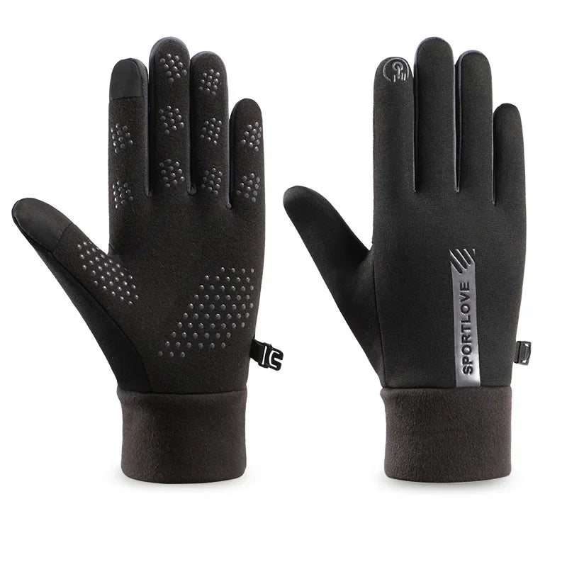 Winter Waterproof Men's Gloves Touchscreen Windproof Sports Fishing Driving Motorcycle Ski Non-slip Warm Cycling Women Gloves