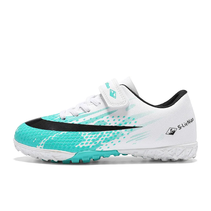 Boys Soccer Cleats Anti Slip Children Football Boots Fashion Kids Sneakers Outdoor Hard Court Youth Turf Shoes Cheap Sports Shoe