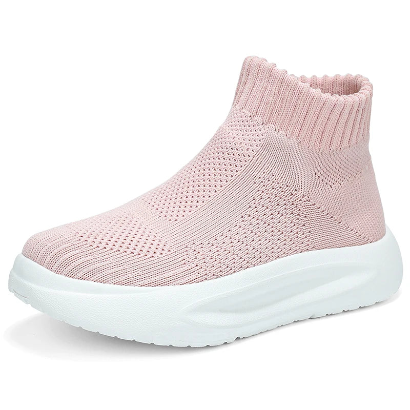 2025 Kids Fashion Sneakers For Boys Girls Tennis Shoes Breathable Sports Running Shoes Children Casual knitting Running Shoes