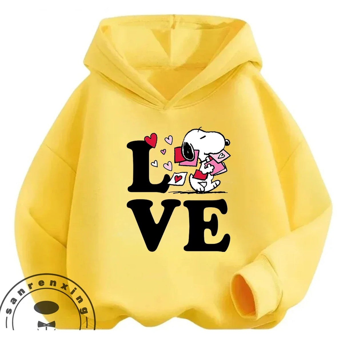 Fashion Kawaii Kids Hoodie Cute Cartoon Graphic Autumn Winter Casual Sweatshirt Snoopy 3 14