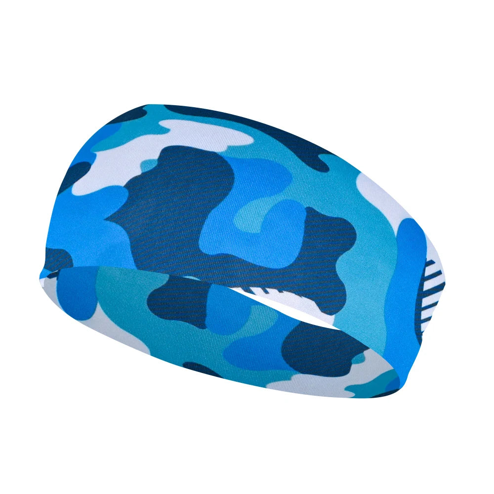Boys Sports Non Slip Athletic Sweatband Football Headband Elastic Sweat Absorbing Hairband For Kids Basketball Soccer Baseball