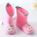 Cartoon children shoes for rain PVC rubber boots kids baby rainboots shoes children's water shoes boys girls rain boots CSH788