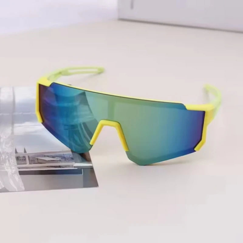 Children's Sunglasses Boy Fashion Trend Outdoor Sport Cycling Sun Glasses Girls UV Protection Colorful Lens Sports Eyewear Kids