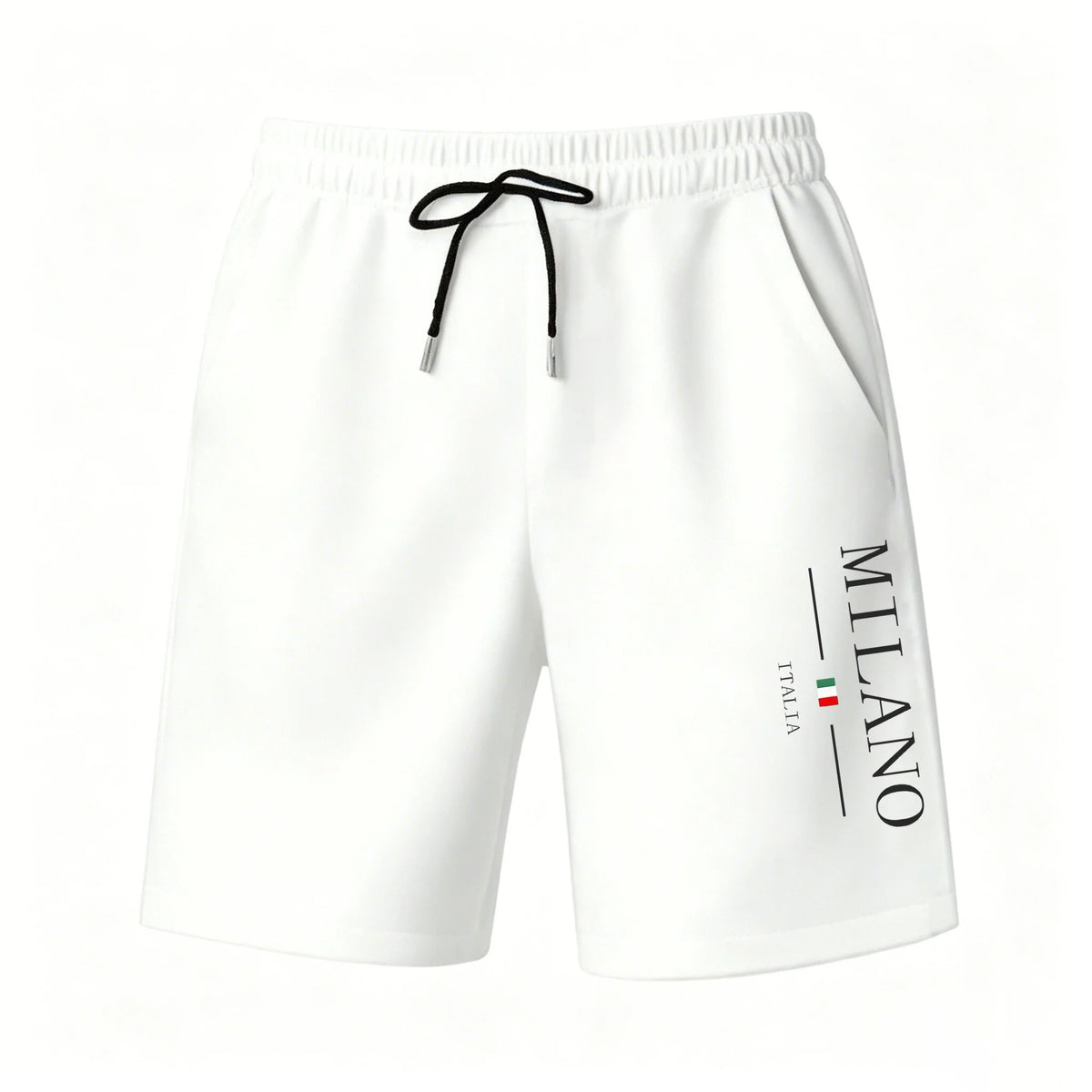 Men's Sport Shorts Sportswear Summer Running Shorts Beach Bottoms Milan, Italy print Jogging Training Short Pants