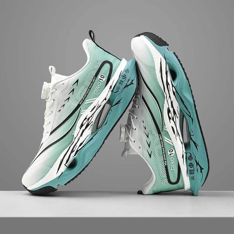 Men's Sports Shoes Carbon Plate Running Shoes Male Marathon Sneakers Racing Shock-absorbing Athletics Training Shoes for Women