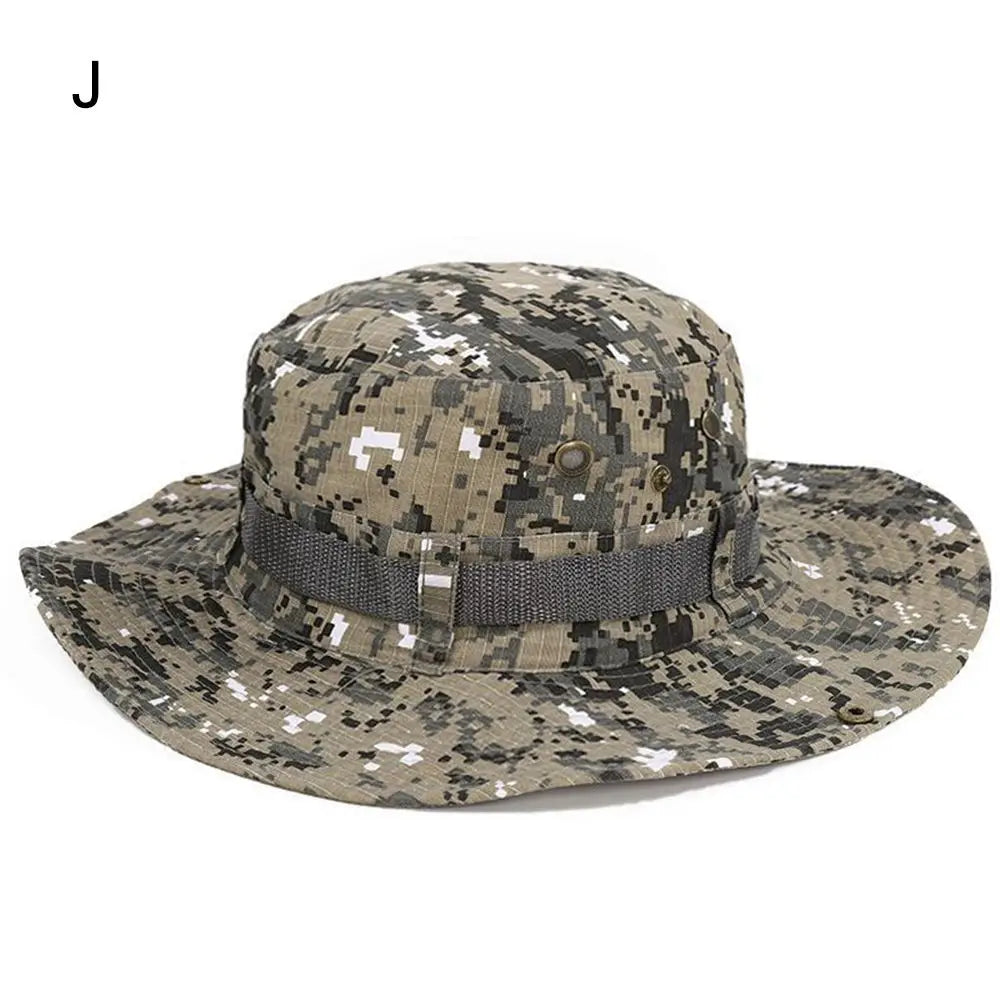 Men's Bucket Hats Women Hiking Camping Wide Brim Fishing Cap Boonie Hat Men's Bucket Hats Sun Hat