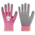 Kids Gardening Work Gloves Toddler Children Soft Rubber Coated Yard Safety Gloves for Boys Girls Youth Indoor Outdoor Play & DIY