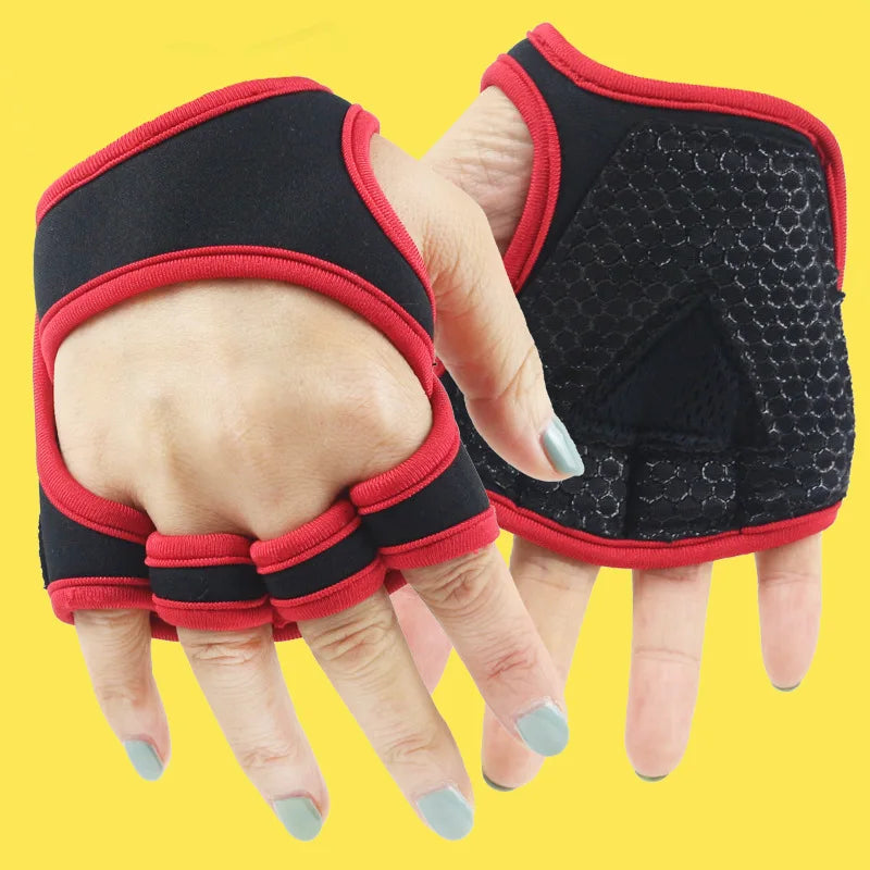 Training Sport Gloves for Men Women Workout Gloves Fitness Body Building Weightlifting Gym Hand Wrist Palm Protector Gloves