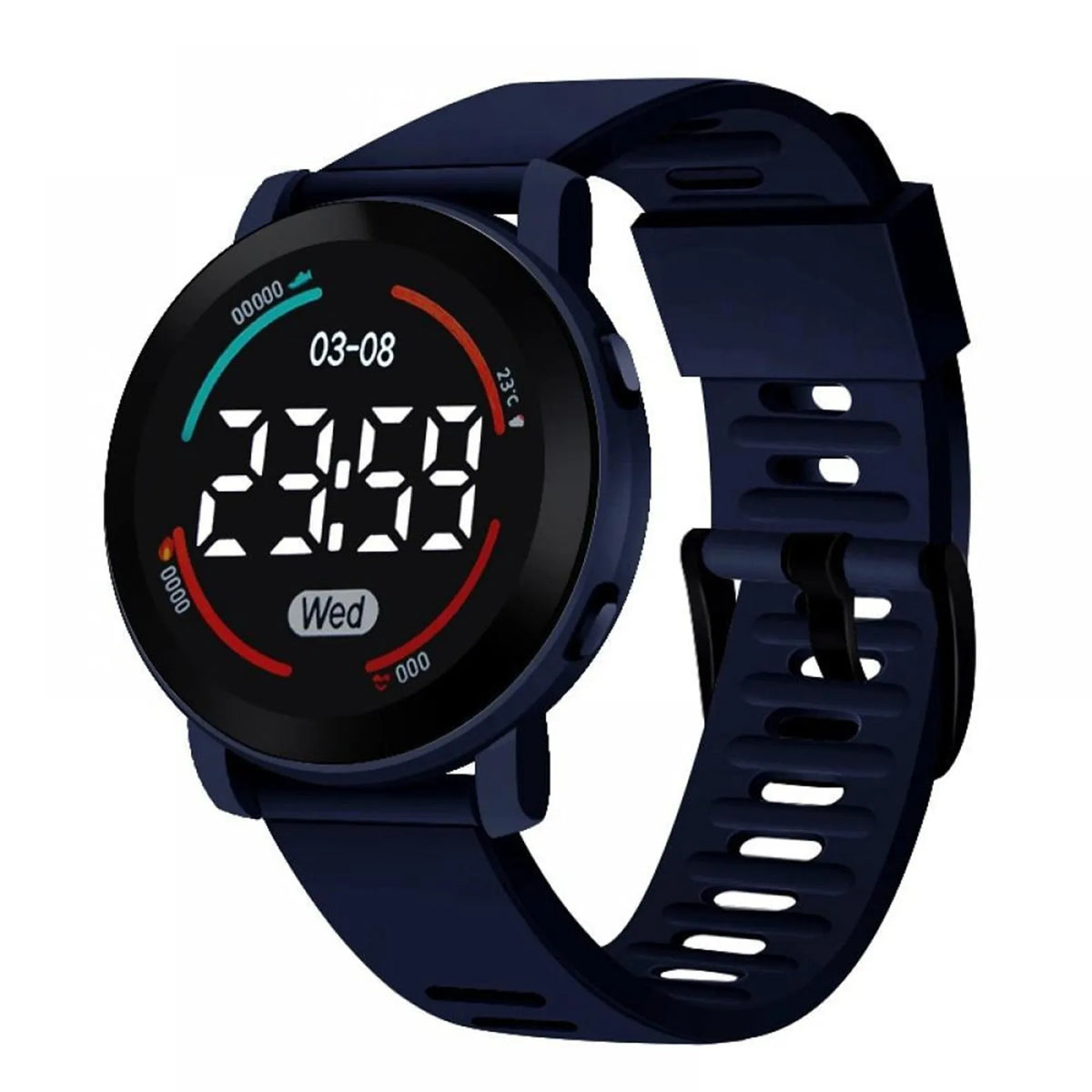 Children'S Watch Suitable For Students' Outdoor Electronic Watches Screen Watch Display Time Month