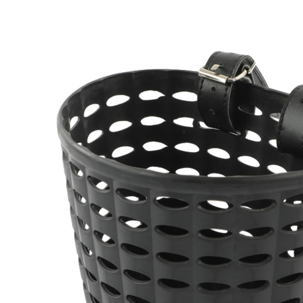 Kids Bike Basket Durable Storage Basket with Adjustable PU Straps Handlebar Basket for Children Girls Outdoor Biking Toddlers