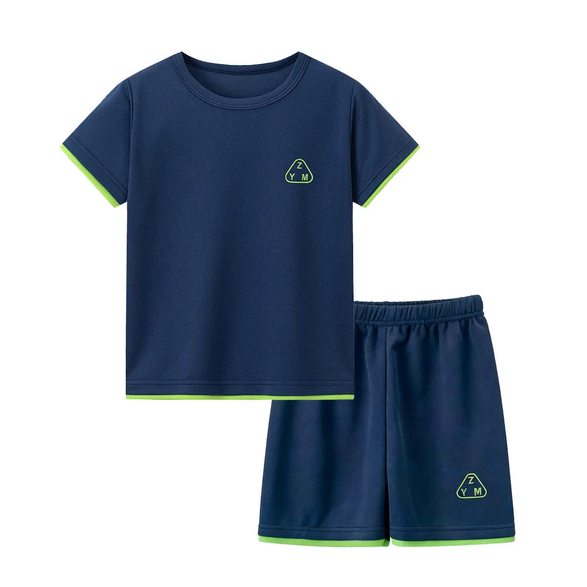 1-10Y Boys Girls Sports Basketball Clothes Jersey Suit Summer Children Football T Shirts Shorts 2pcs Sets Breathable Sportswear