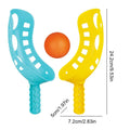 Kids Scoop Ball Toy Outdoor Sports Catch Balls Game Set Throw And Catch Parent-Child Interactive Toys Garden Toss Catch Balls