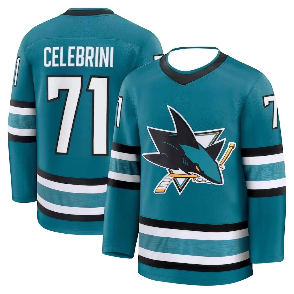 2026 Kid Best-Selling Hockey Long-Sleeved 3D Printed Breathable Moisture-Wicking Long-Sleeved T-Shirt Style Baby-Parent Clothing