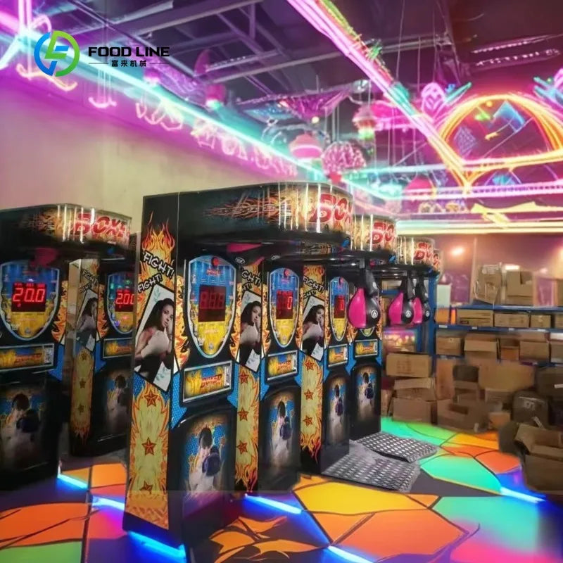 Customized High Quality Boxing Game Machine Sport Training Force Boxing Machine Amusement Equipment