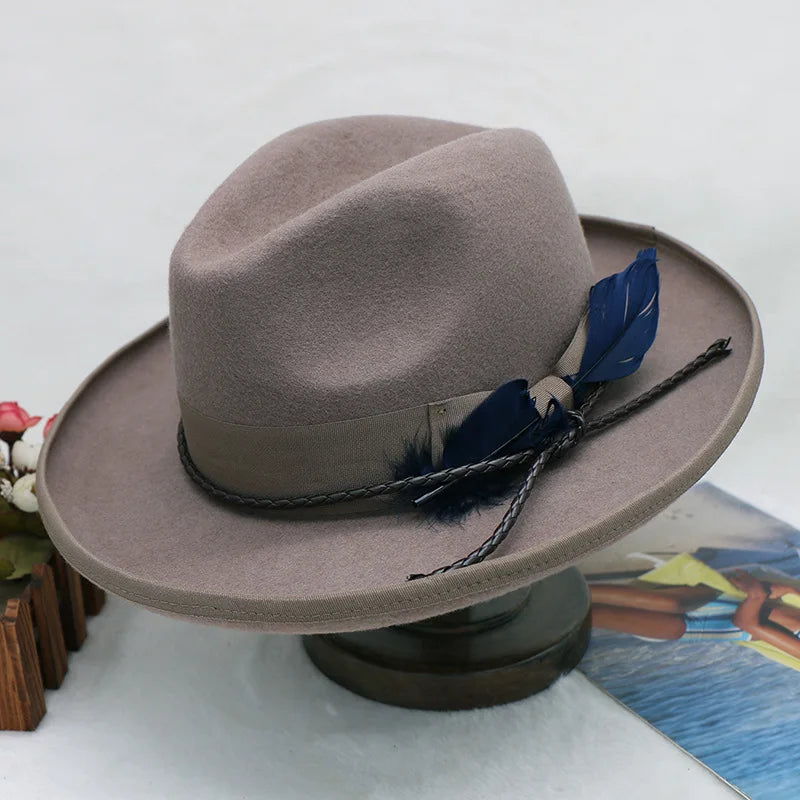 men hat  green fedora  royal blue men`s hat  durby hat High top felt  hat for women  top hat  wide brim hat bowler hat