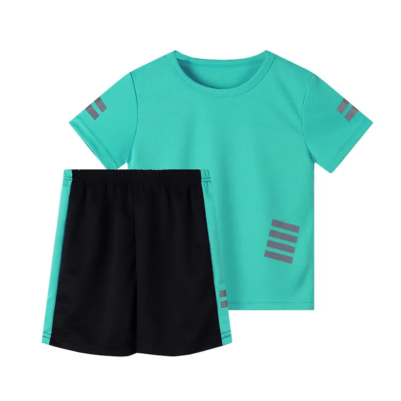 Kids Sportswear Boys for 5 to 6 7 8 9 10 11 12 Years Summer Sets Football Basketball Running Tennis Tracksuit Clothes Jersey Set