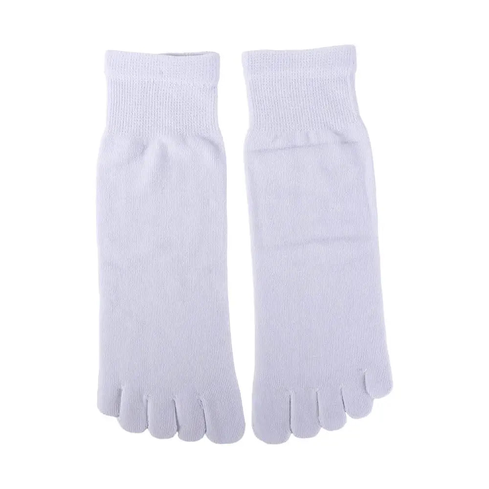 Business Men Short Socks Ankle Crew Socks No Show Socks Cotton Ankle Socks Five Fingers Socks Men'S Split Toe Sock Toe Socks