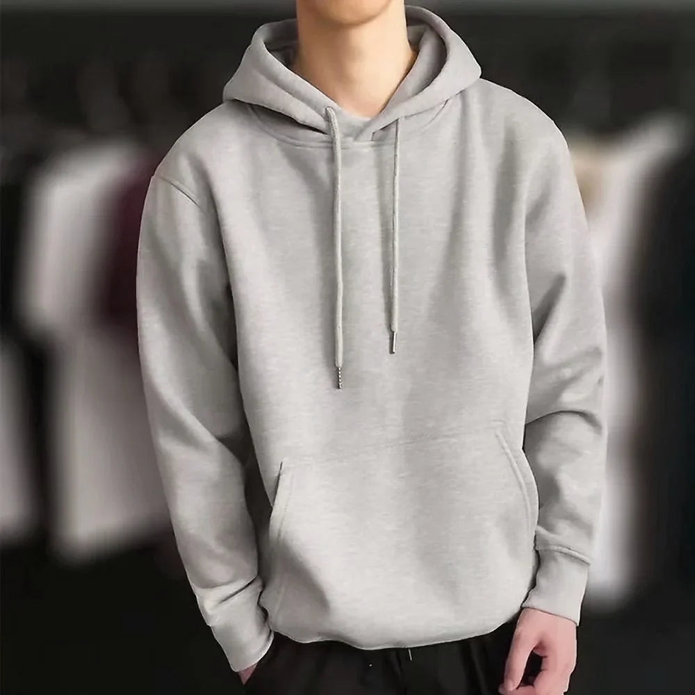 Hoodies New Men Harajuku Hooded Sweatshirts Casual All-match Pullover Streetwear Sweater Fashion Clothing Sweatshirt Hoodie