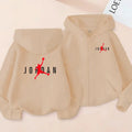 Children's Sportswear, Loose Sports Jackets, Boys and Girls Aged 3 to 12, Zipper Sportswear and Hoodies for Teenagers