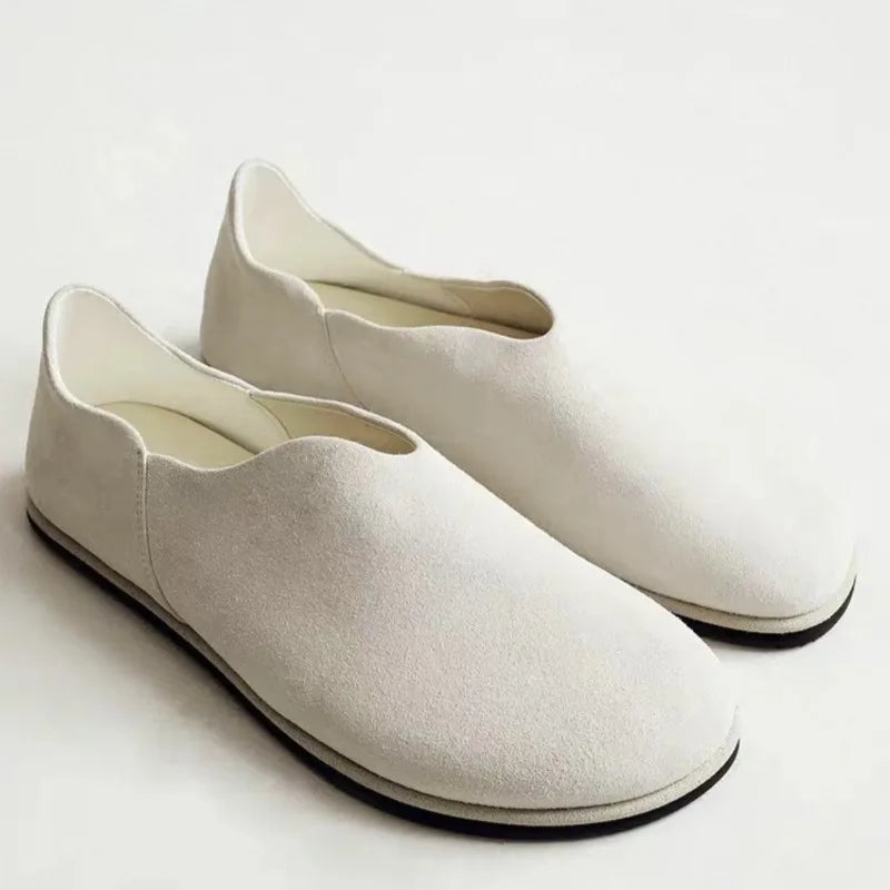 New Retro Women's Shoes Exquisite Soft Leather Loafers for Woman Comfortable Vacation Casual Shoes Designer Shoes Zapatos Mujer
