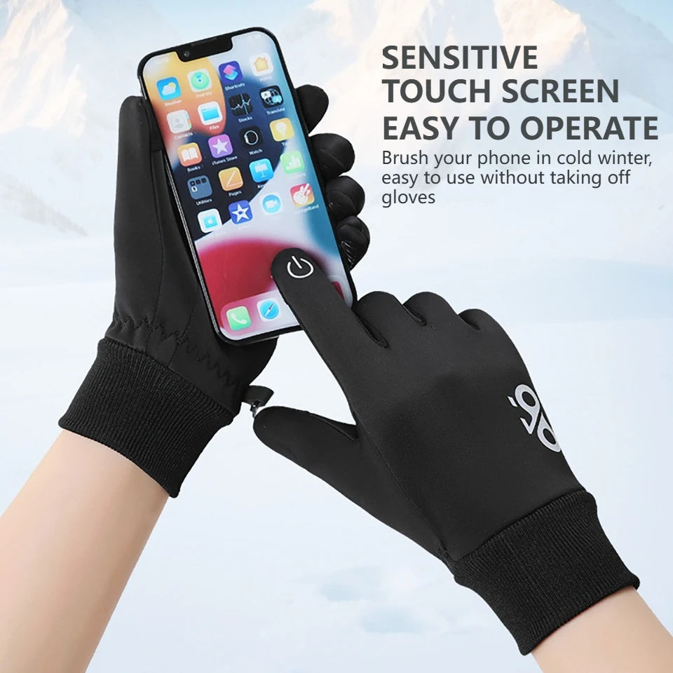 KoKossi Kids Winter Gloves Boys Girls Touchscreen Anti-Slip Soft Warm Gloves Cycling Running Sports Outdoor Thermal Fleece