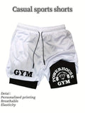 Men'S Casual Sports Shorts Breathable Quick-Dry Elastic Lightweight Comfortable for Running Outdoor Activities Outdoor Sports
