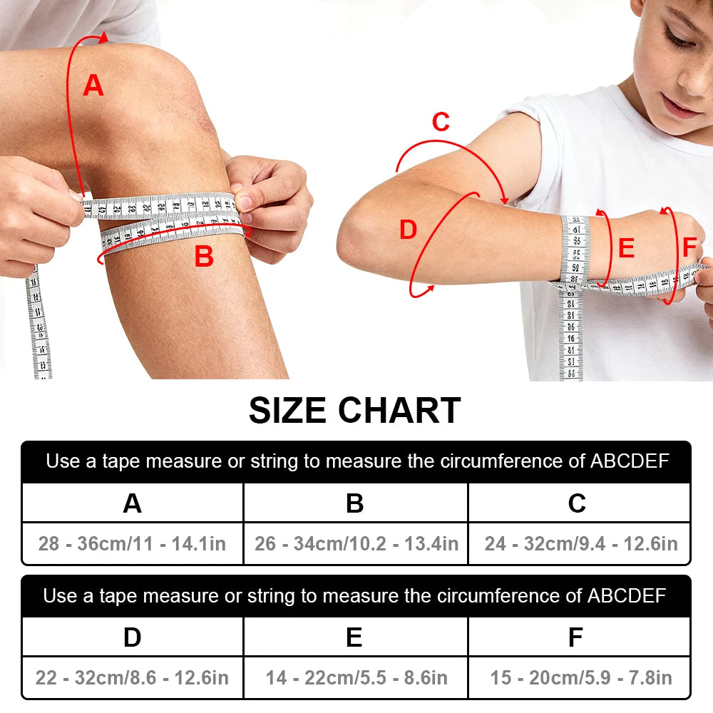 Kids Safety Helmet & Protective Gear Set for 3-10 Years Old, Adjustable Bike Helmet with Knee Elbow Wrist Pads for Skateboarding