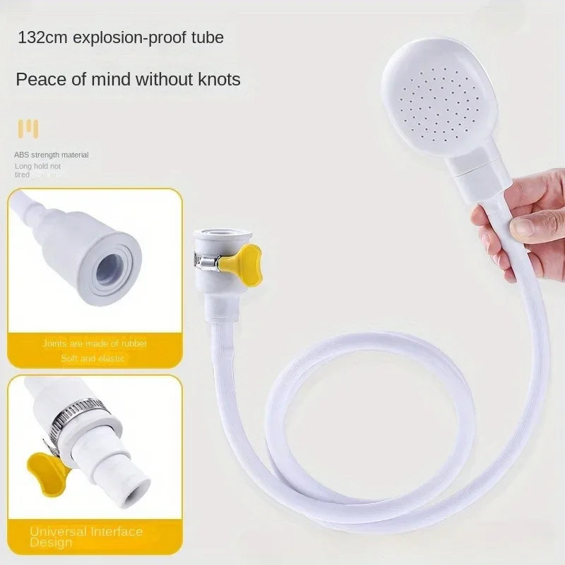 1Pc Pet Shower Pet Cleaning Beauty Supplies Animal Shower Quick Connector Simple Shower
