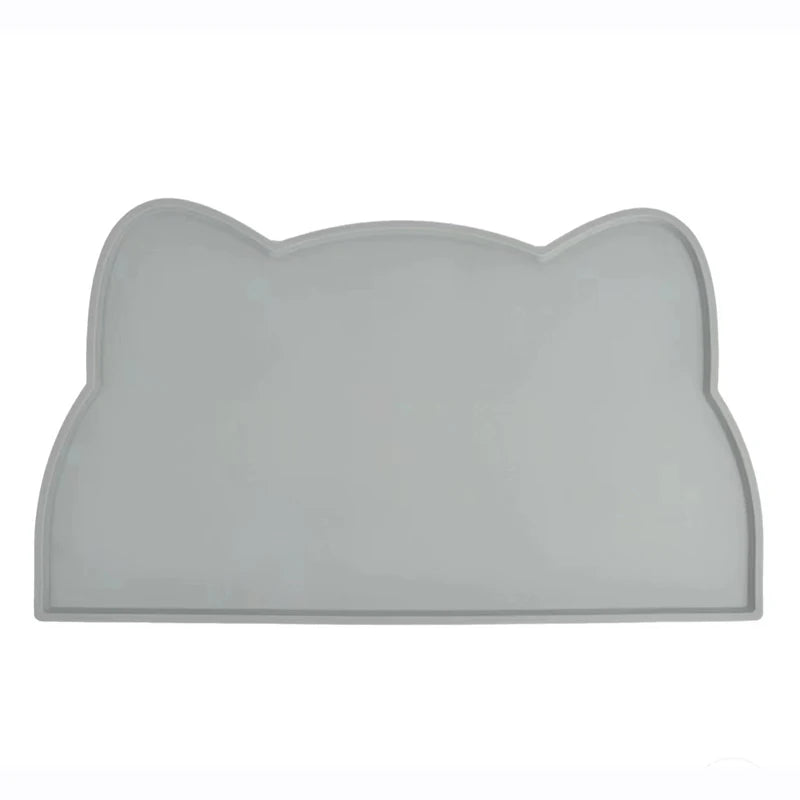 Pet Food Feeding Pad Silicone Pet Feeding Dog Cat Bowl Food Mat Non-Stick Waterproof  Puppy Feeder Tray Water Cushion