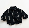 Kids Fashion Shirt Spring Loose Cardigan Children Girls Soft Comfortable Blouses Cotton Vintage Shirts Boys Spring Clothes