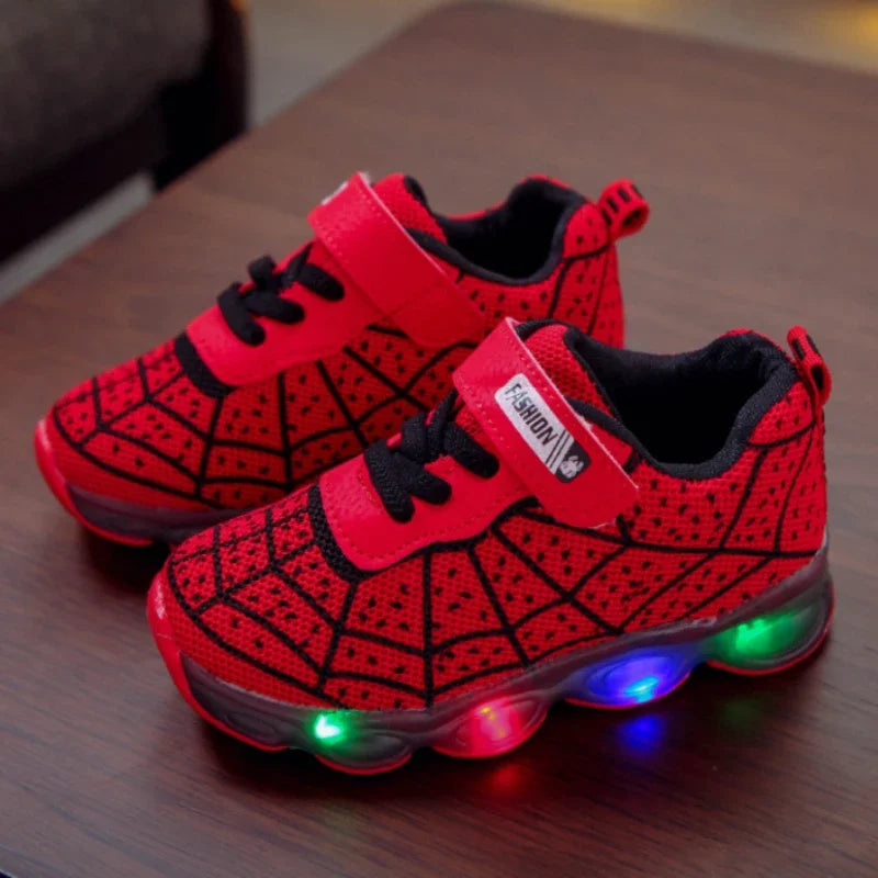 Children's Cartoon Sneakers 2026 Boys New Casual Sport Shoes Spring Summer Breathable Student Shoes Kids Casual Shoes for 1-12 Y