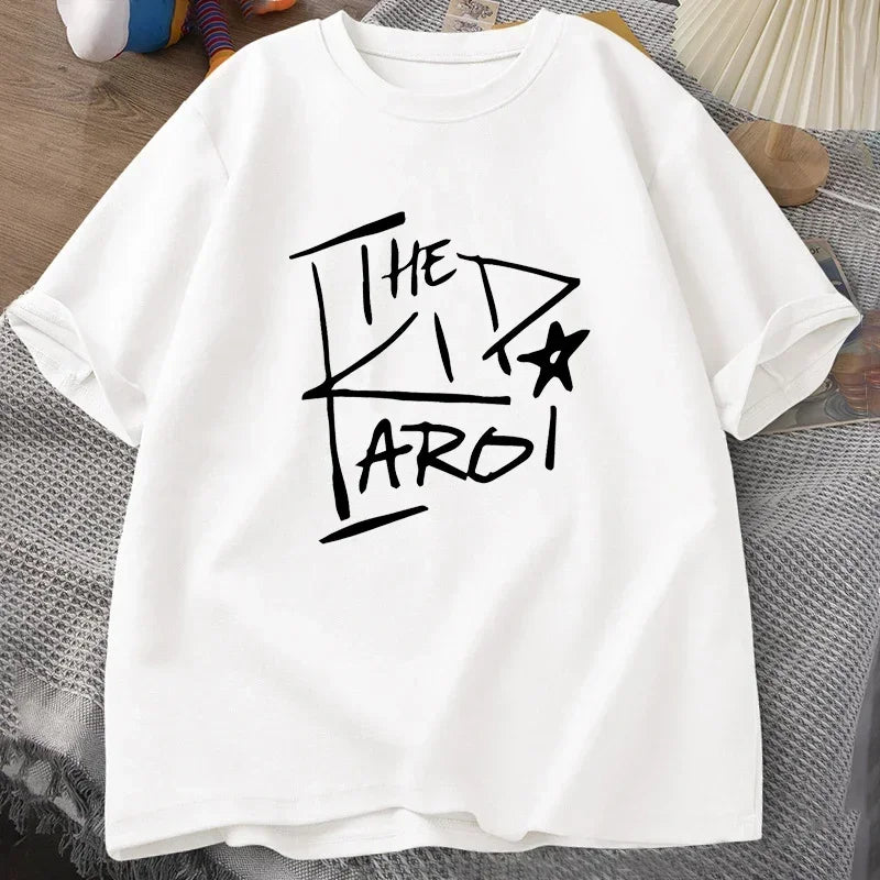 The Kid Laroi T-shirt Women's Tops Summer Short Sleeve Tee Women Clothing Tees Print O-neck T-shirts Clothes