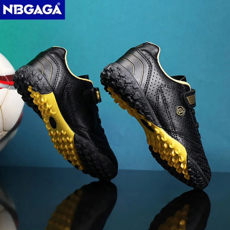 Kids Youth Soccer Shoes Sports Society Field Boy Football Shoes Non Slip Lightweight Training Sneakers Children Football Match