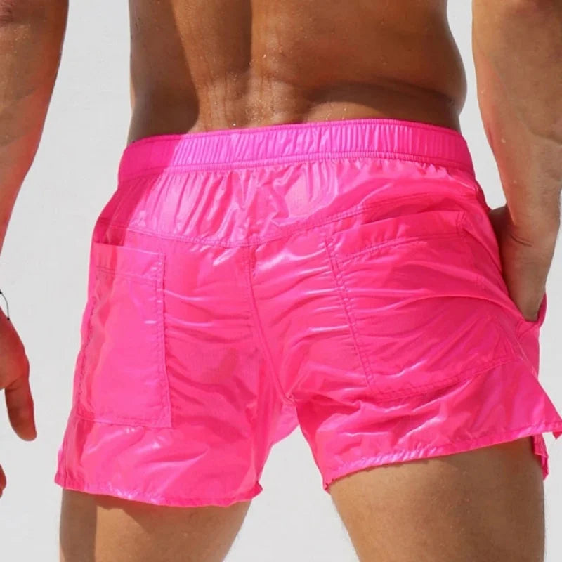 Summer Swimwear Men Shorts Swimsuits Swim Trunks Boxer Sexy Man Briefs Surf Board Sunga Swim Suits Maillot De Bain Beach