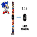 Kids LED Watch Touch Control Digital Watch Silicone Strap Waterproof Sport Wristwatch for Boys Girls Children Birthday Gift