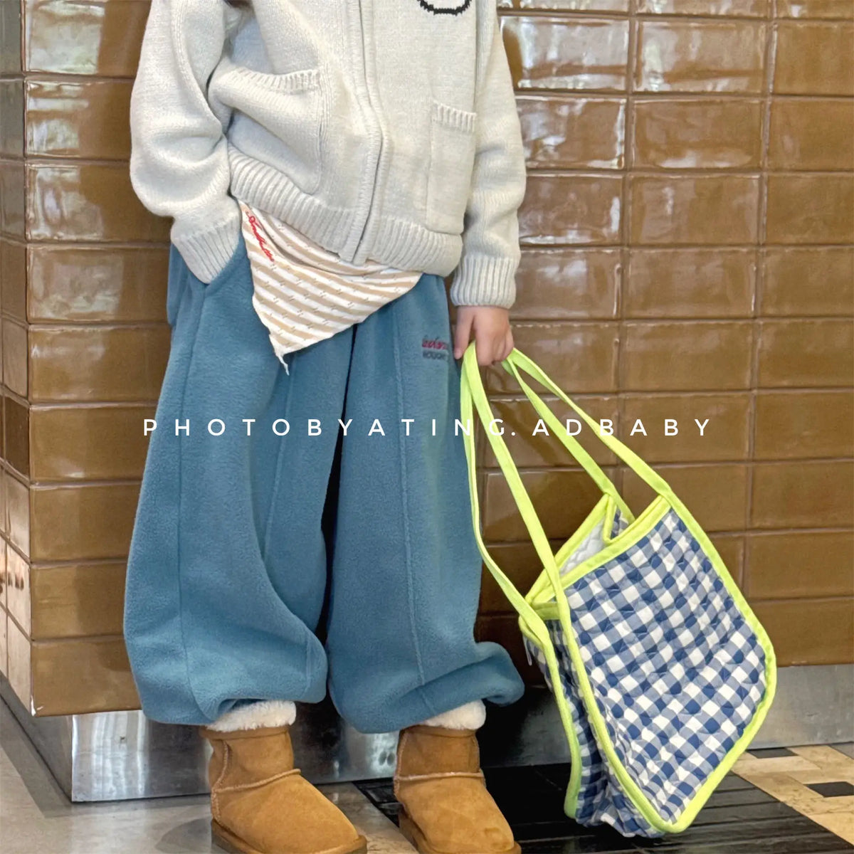 Children's Pants 2025 Autumn Winter Toddler Boys Warm Sweatpants Baby Girls Fleece Casual Trousers Kids Clothes