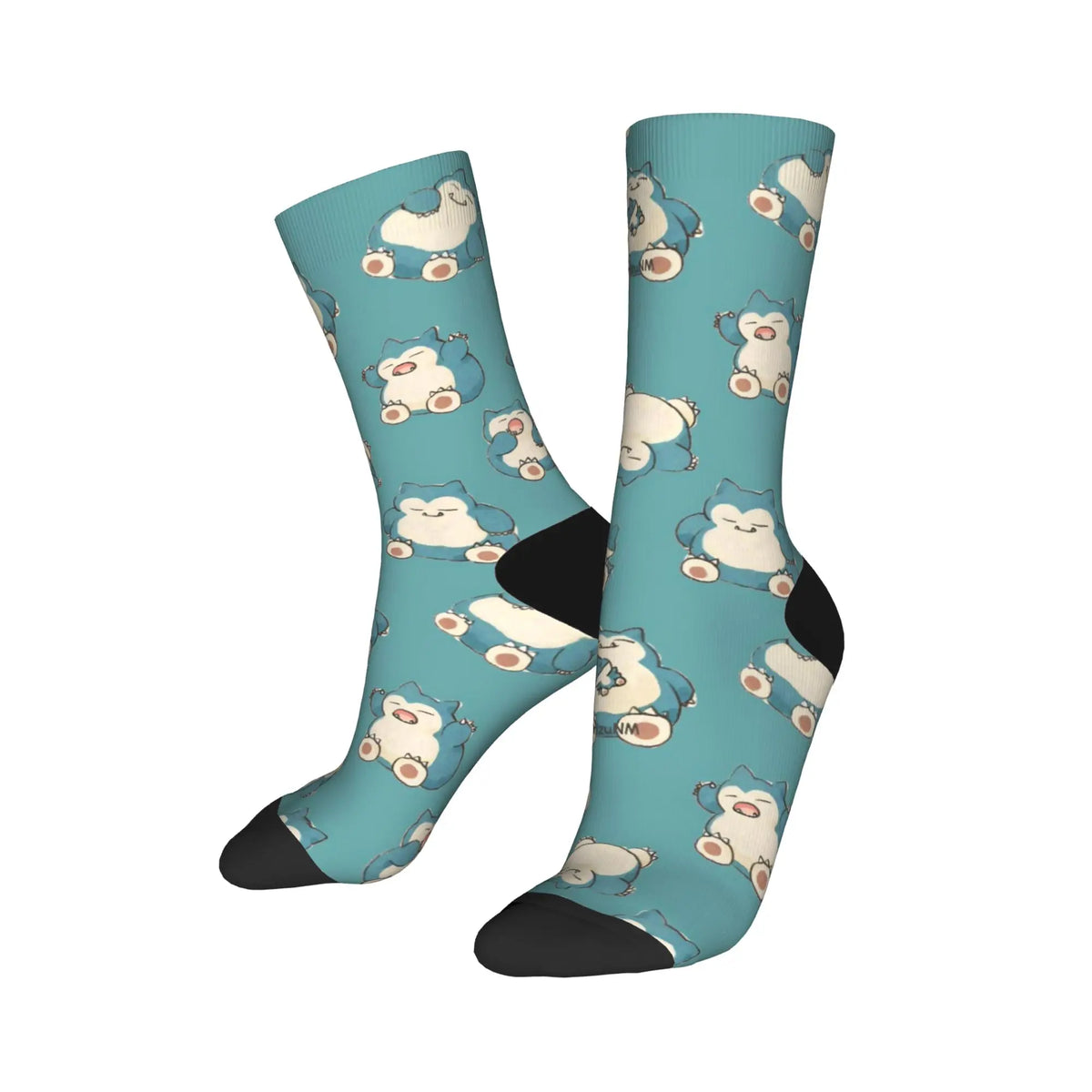 Happy Funny Male Men Socks Harajuku P-Pokemons Bulbasaur Sock Skateboard Women's Stockings Spring Summer Autumn Winter