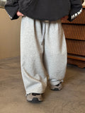 Children Clothes Boys Casual Pants Spring and Summer 2025 New Fashionable Solid Color Simple Kids Loose Simple Full Length Pants