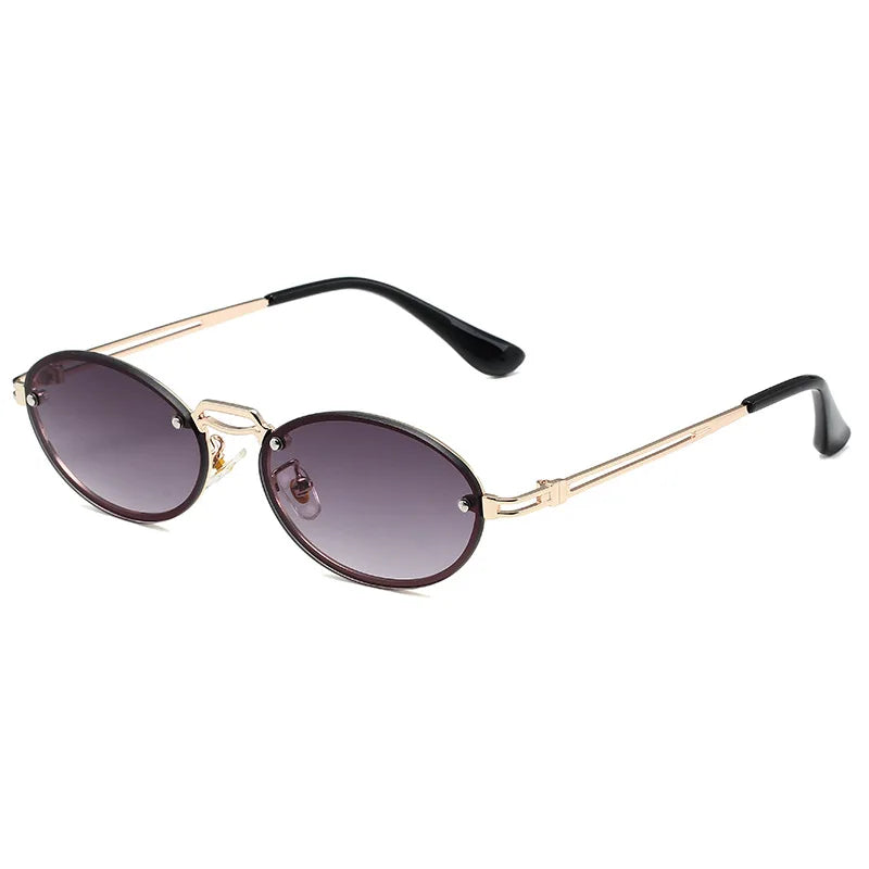 Eyewear Streaming Sunglasses Men  Women Personality Oval Sun Glasses Cycling Summer Sports Fishing Running T209