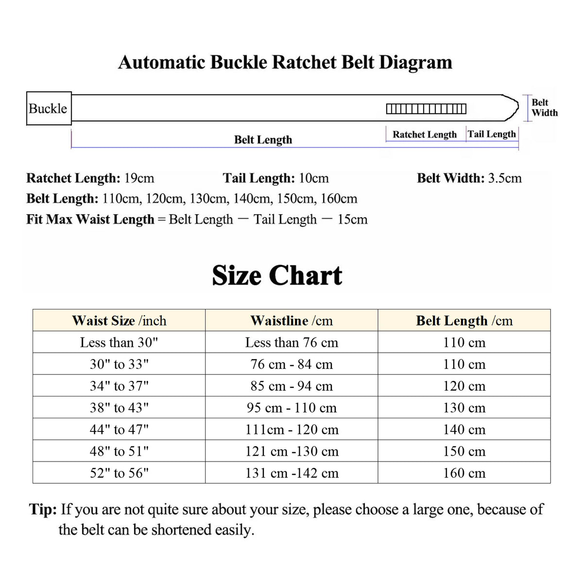 3.5cm wide Luxury Leather Belts for Men Automatic Buckle Blue Men's Belt without Buckle 130CM