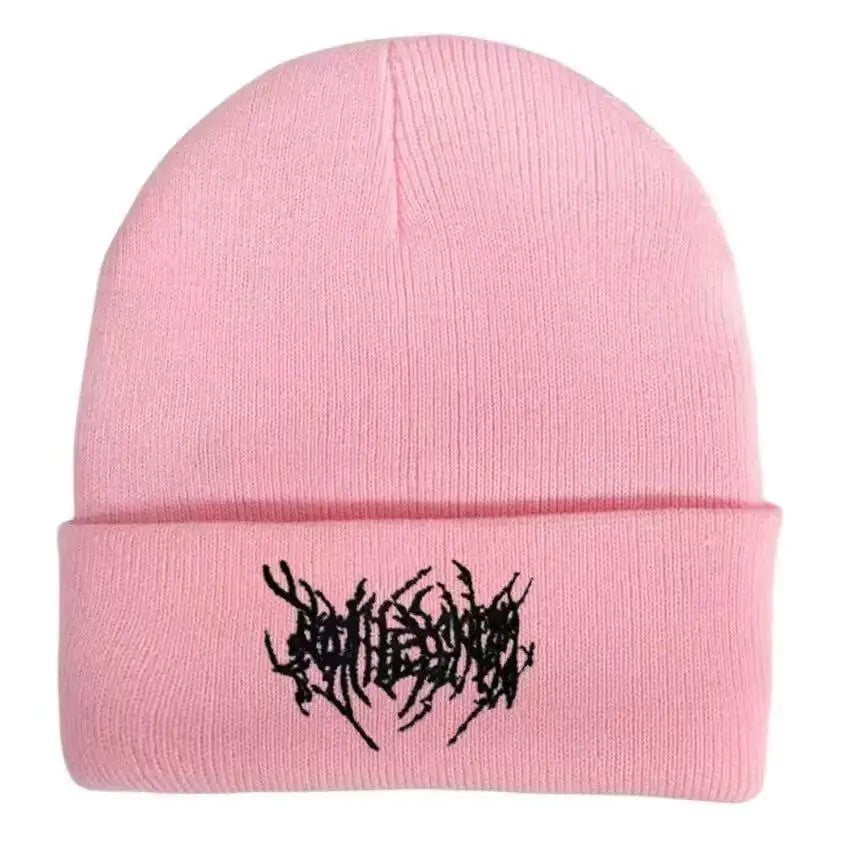 Men's Personalized Street Hip Hop Embroidered Knitted Hat