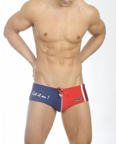 Summer Sexy Swimming Trunks For Men Swimwear Low Rise Boxer Shorts Beach Surf Bathing Suit