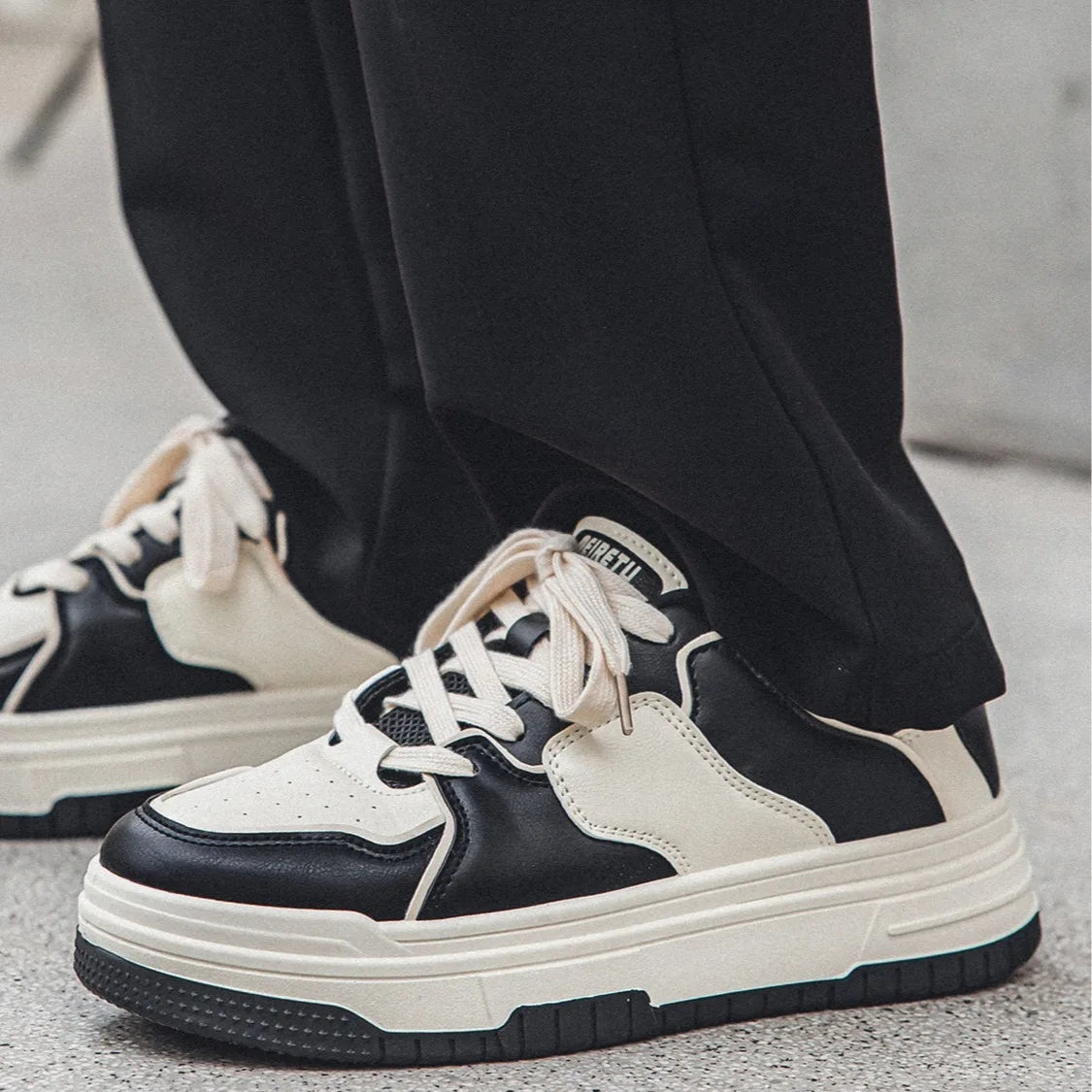 Shoes For Man Men Shoes Male Sneakers Autumn New Casual Thick Sole Student American Style Fashion Sneakers