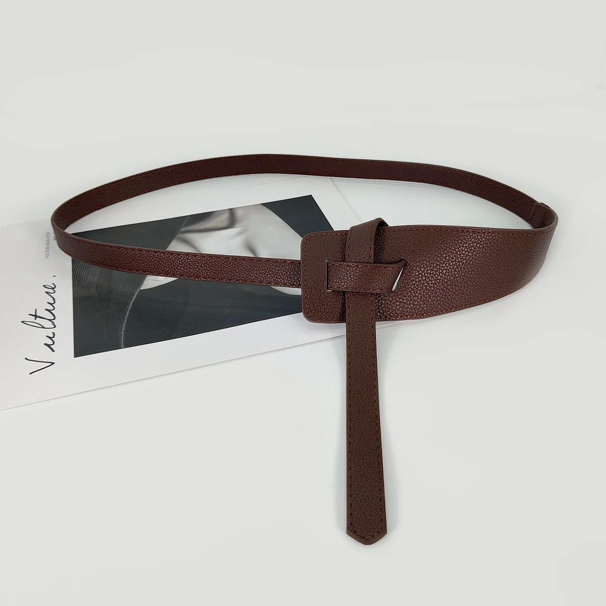 Fashion Belts For Women High Quality Knot Soft Pu Leather Long Waistband Female Wide Waist Coat Corset Belt Cummerbunds ﻿