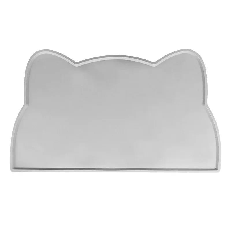 Silicone Pet Feeding Mat – Non-Stick, Waterproof, Anti-Spill Tray Pad for Dog & Cat Bowls