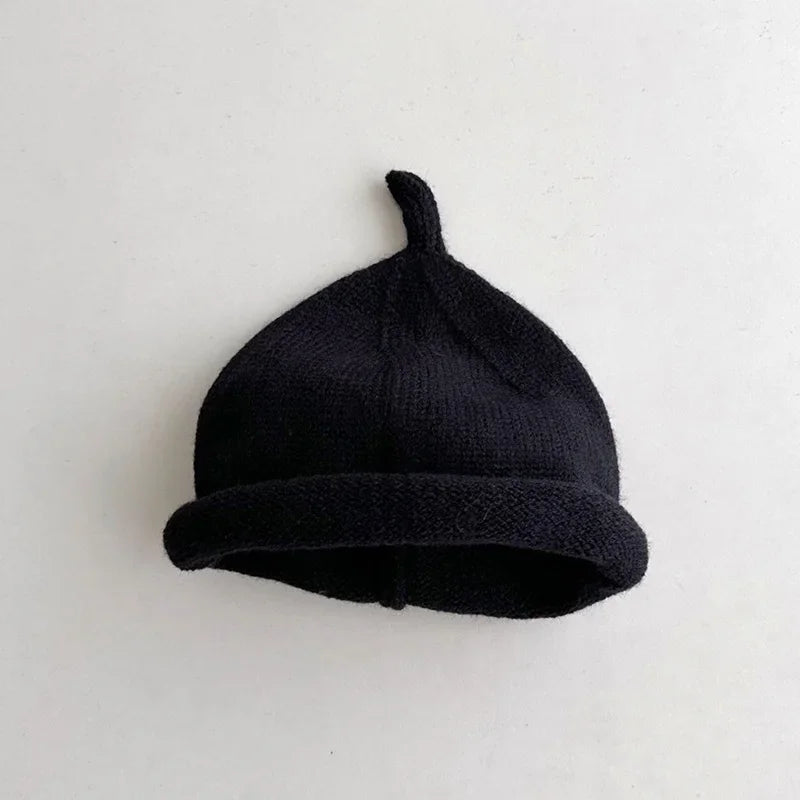Kids Winter Hats for Newborn Boys Crochet Bonnet Toddler Girl Cap Children Baby Photography Props Boy Accessories Warm Stuffs