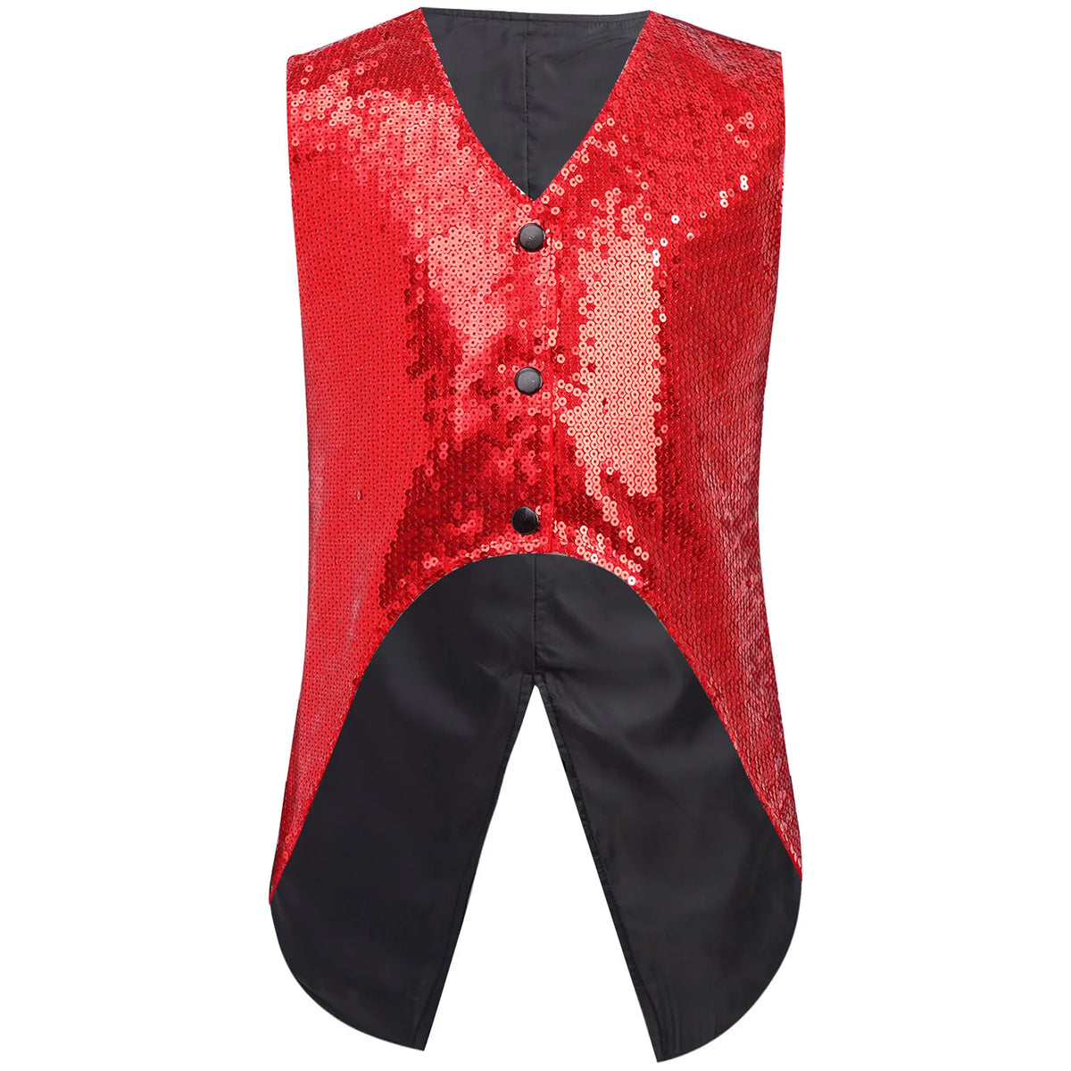 Kids Boys Shiny Sequins Lapel Jacket Coat Blazer Tuxedo Costume Modern Jazz Latin Dance Costume Party Performance Tuxedo Suit